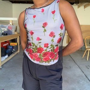 Floral Pattern Top